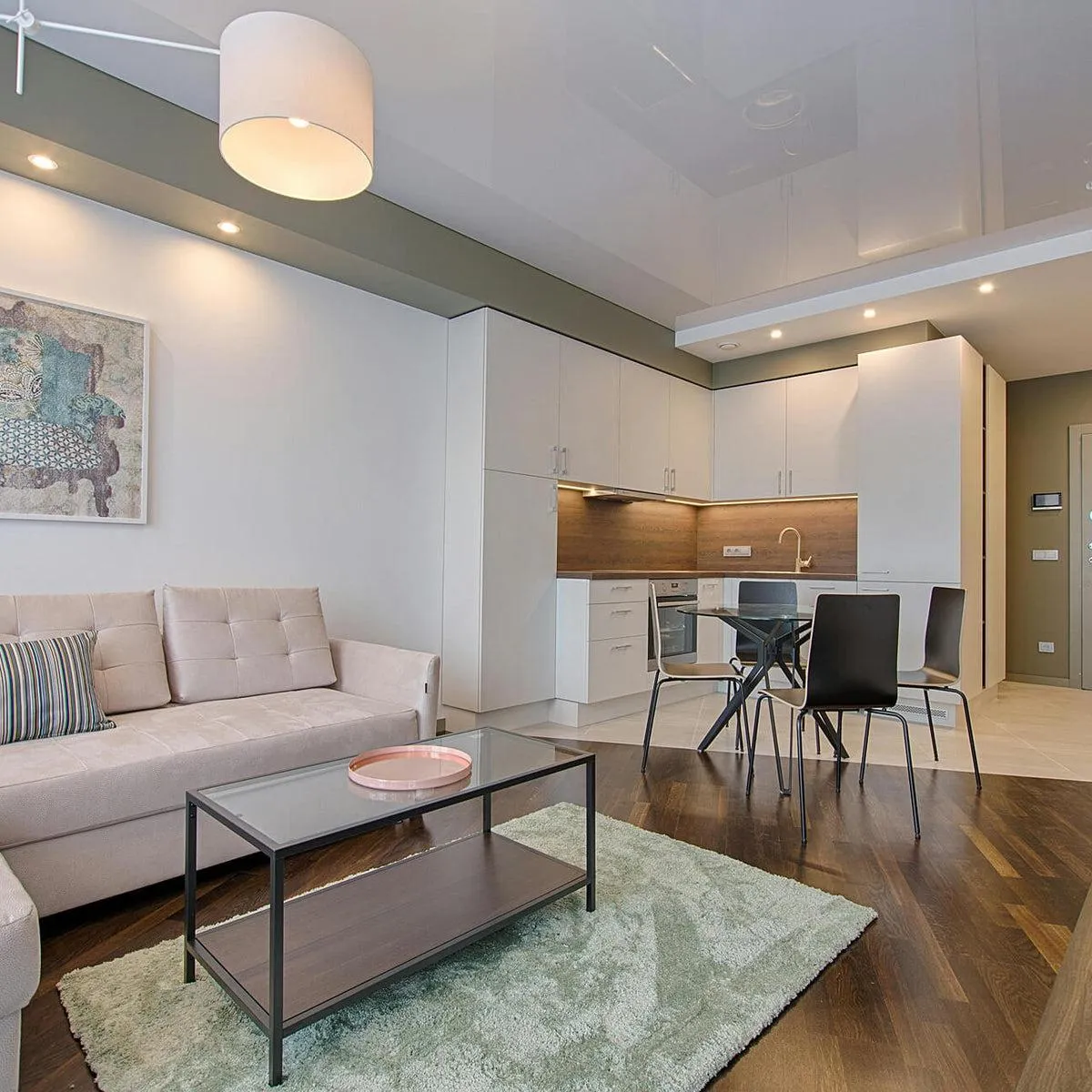 sala ampliada de apartamento pequeno