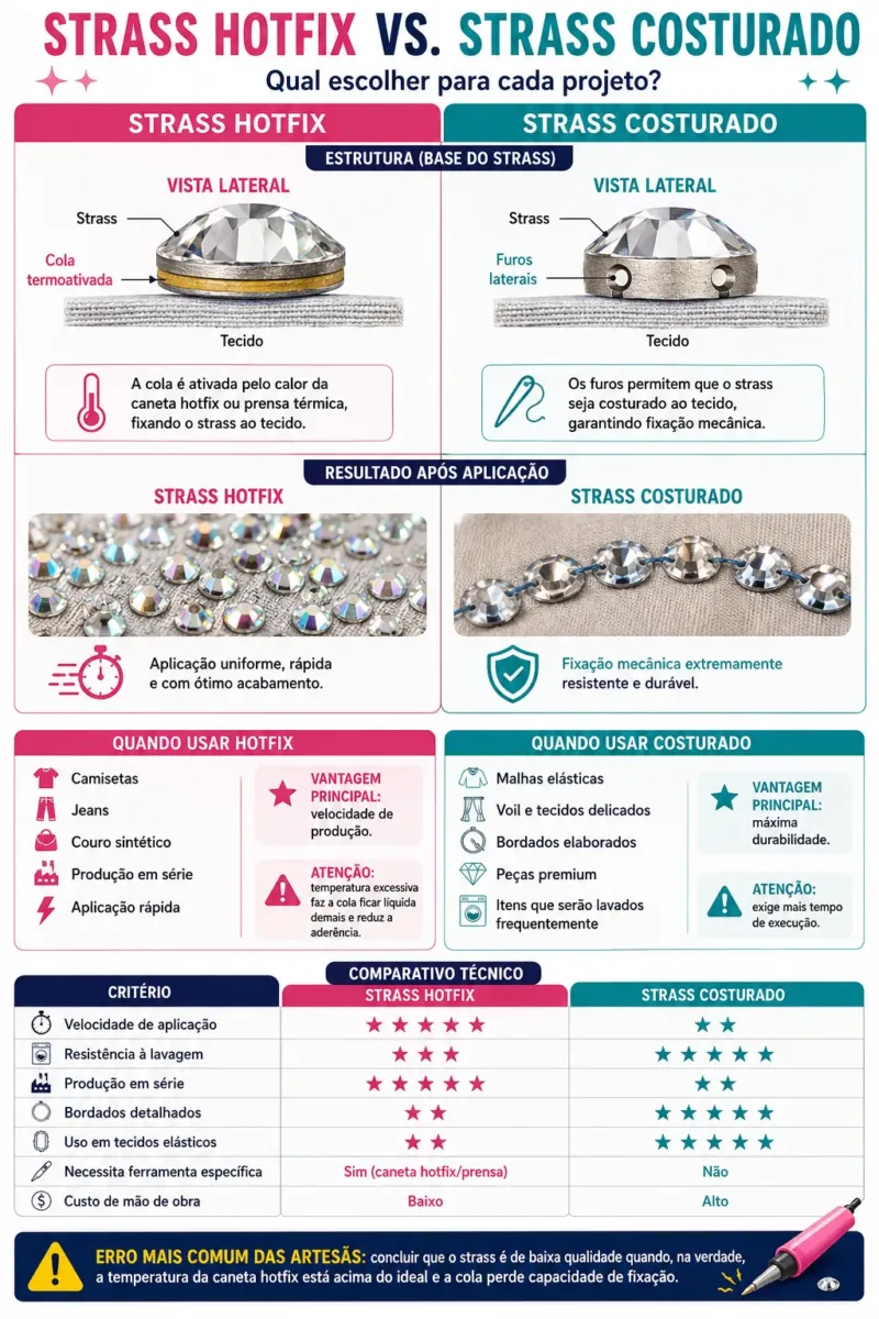 diagrama sobre quais os melhores tipos de pedrarias para artesanato