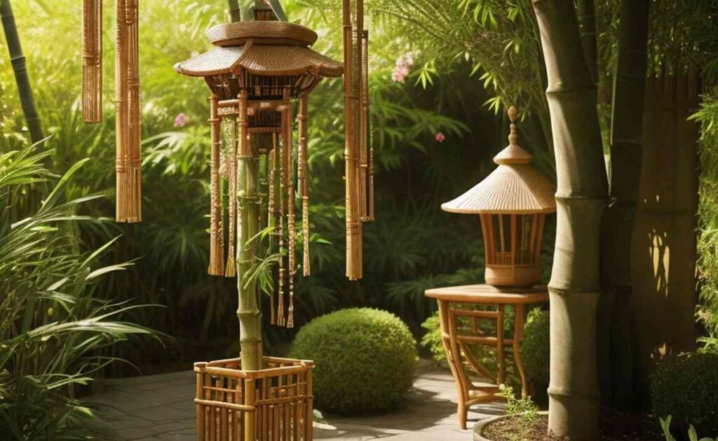 Artesanato com Bambu para Jardim