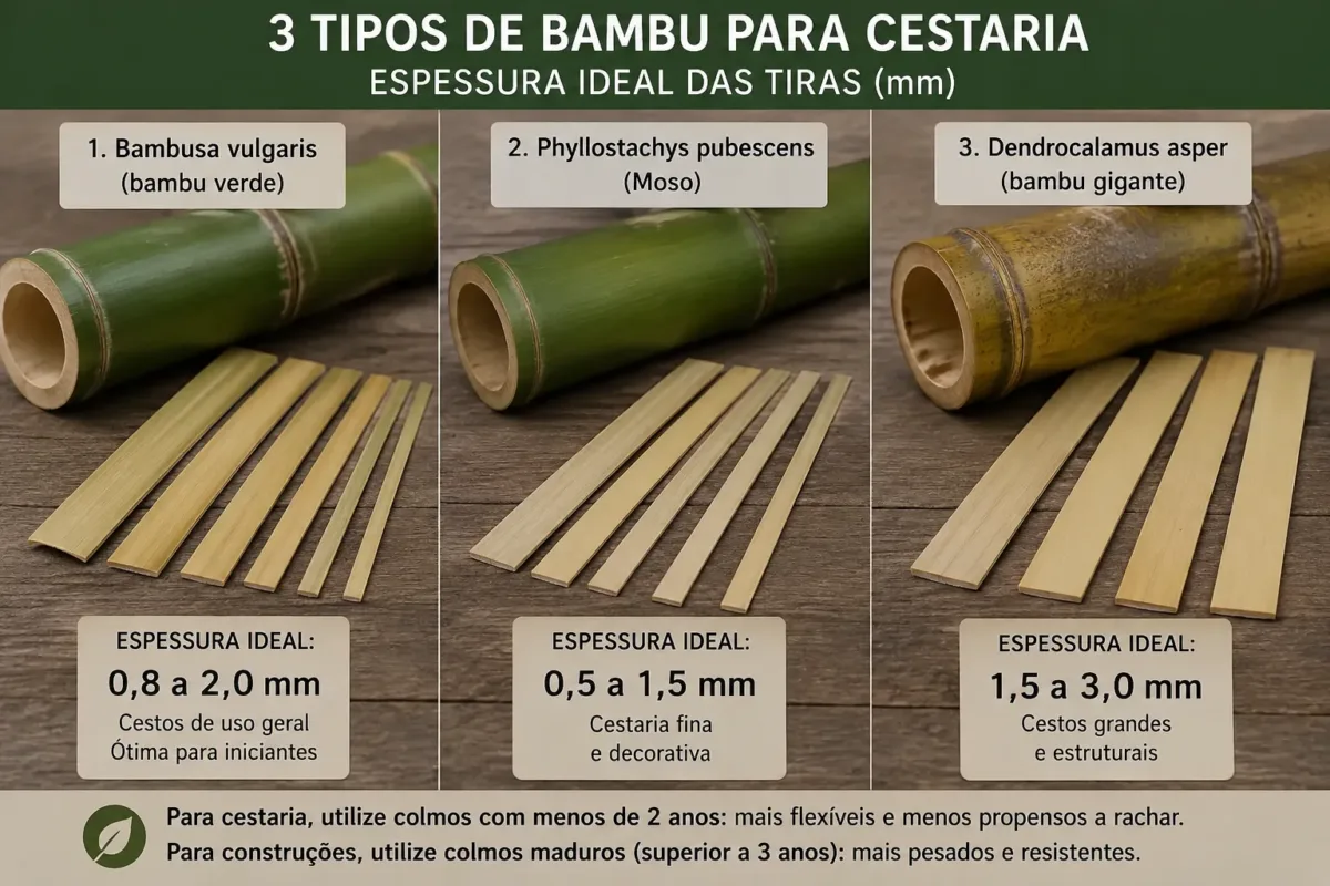 Qual bambu escolher