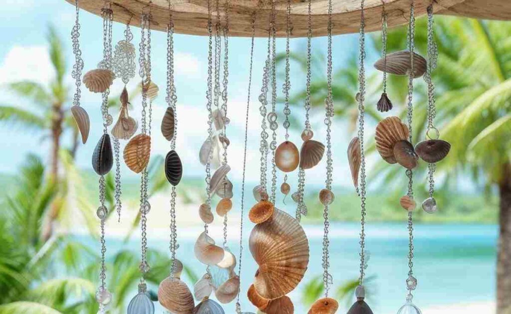 ideias de artesanato com conchas do mar para decoração de casa