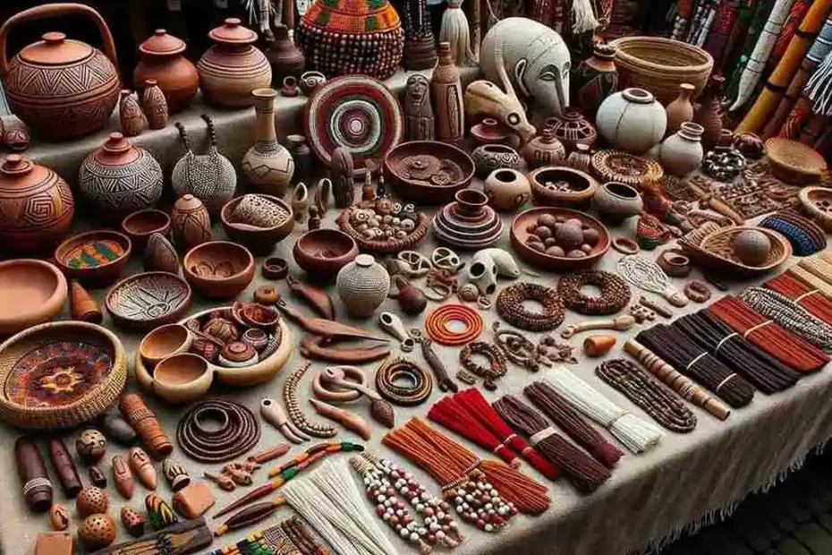 Influencias culturais de artesanato africano