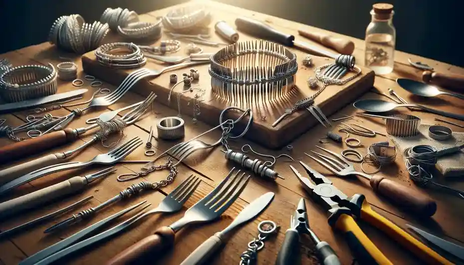 Como Fazer Artesanato com Garfos Como Fazer Artesanato com Garfos