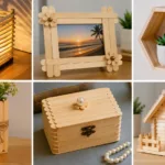 Artesanato com Palito de Picolé: 12 Ideias Criativas com Passo a Passo para Fazer Hoje