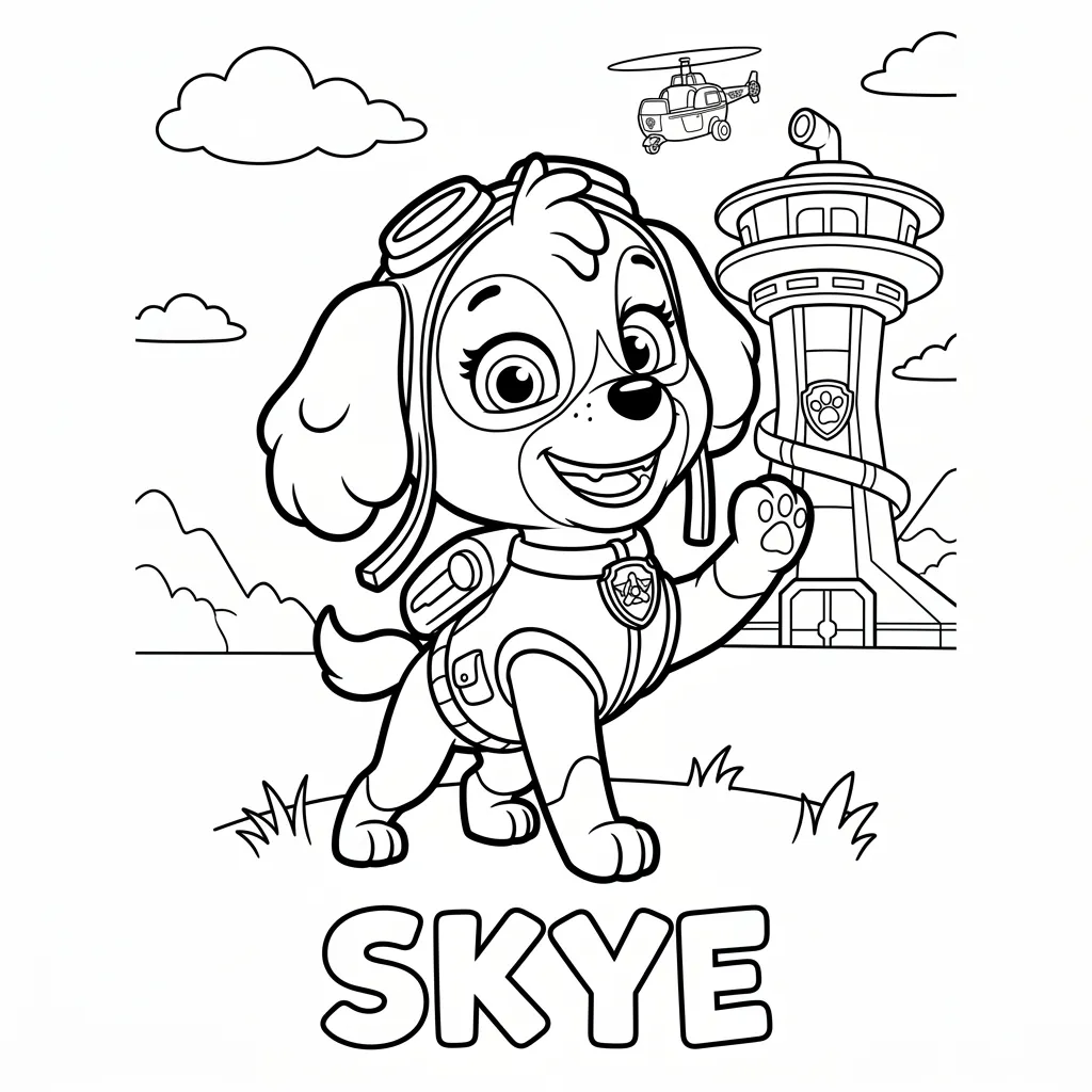 Skye aviadora para baixar