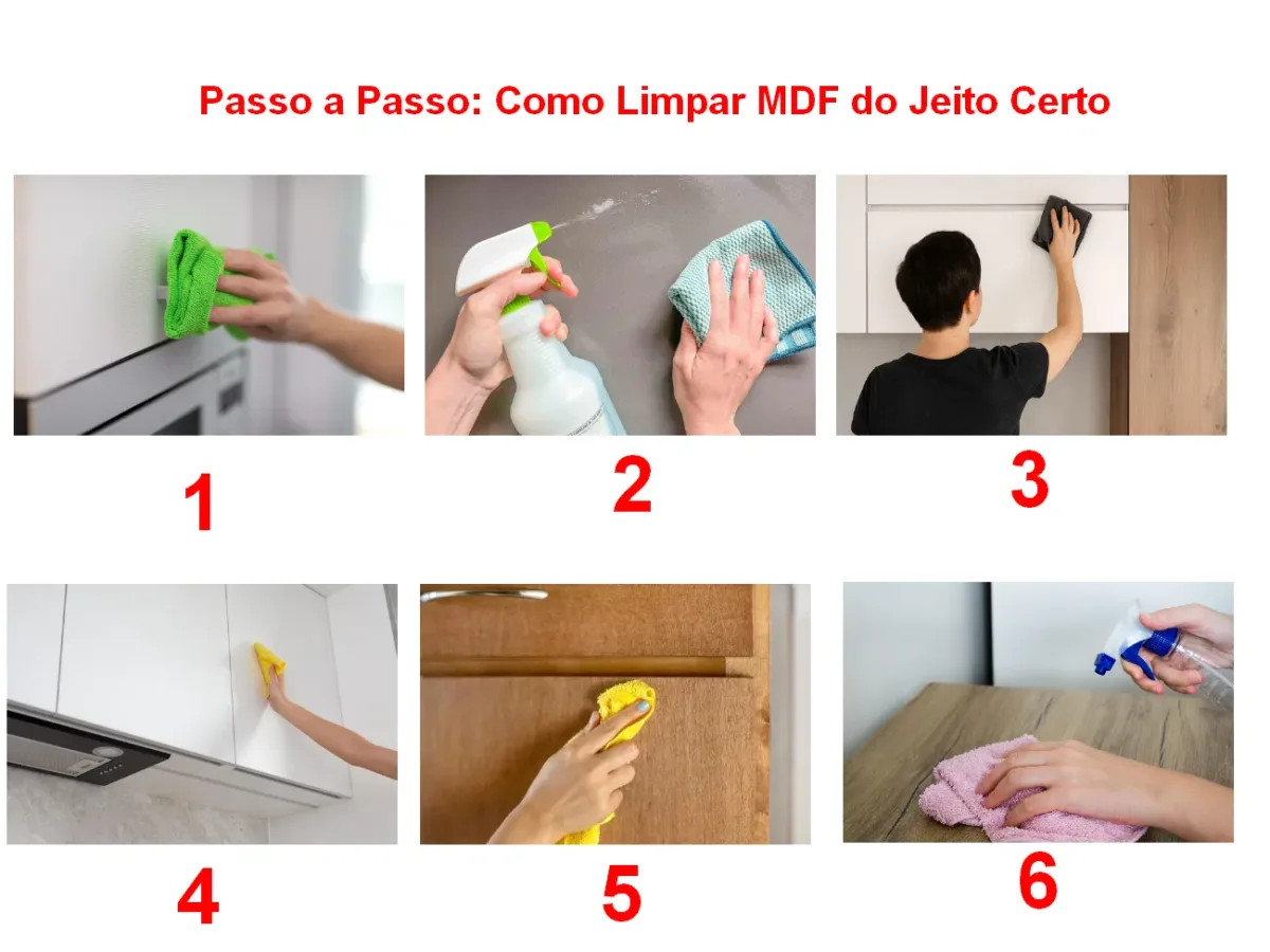 Passo a Passo Como Limpar MDF do Jeito Certo