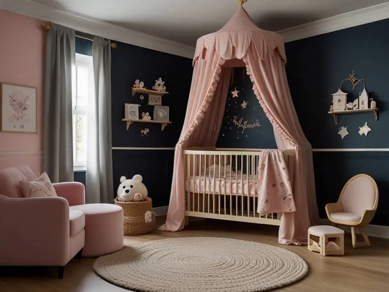 decoração do quarto do bebê