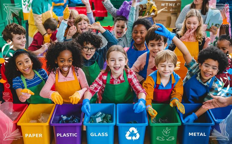 reciclagem para crianças