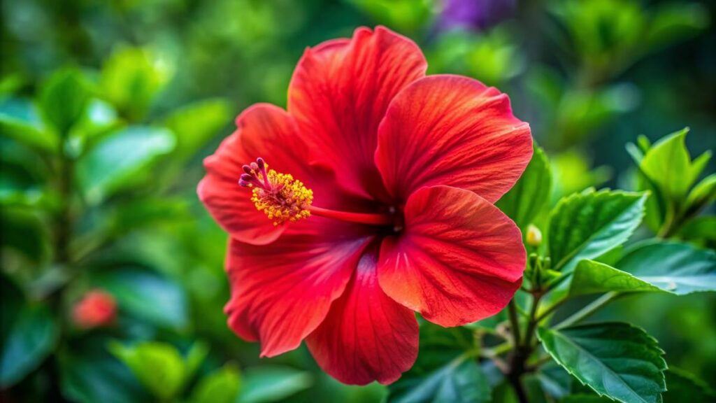 imagem de um hibisco flor