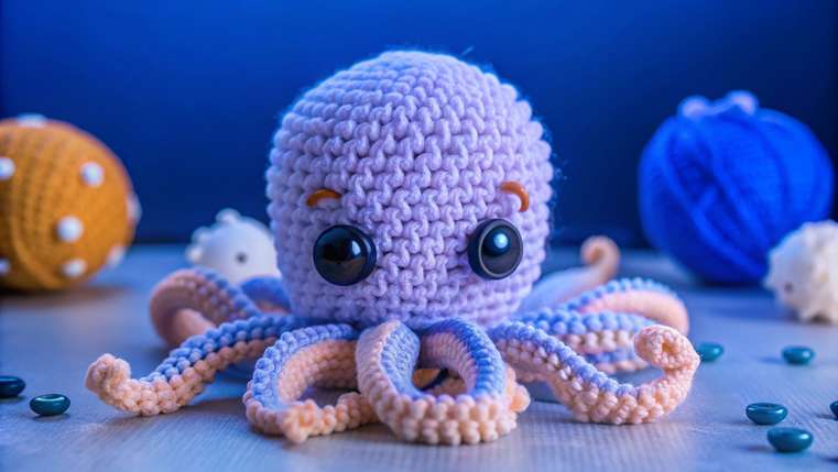 amigurumi receita de polvo