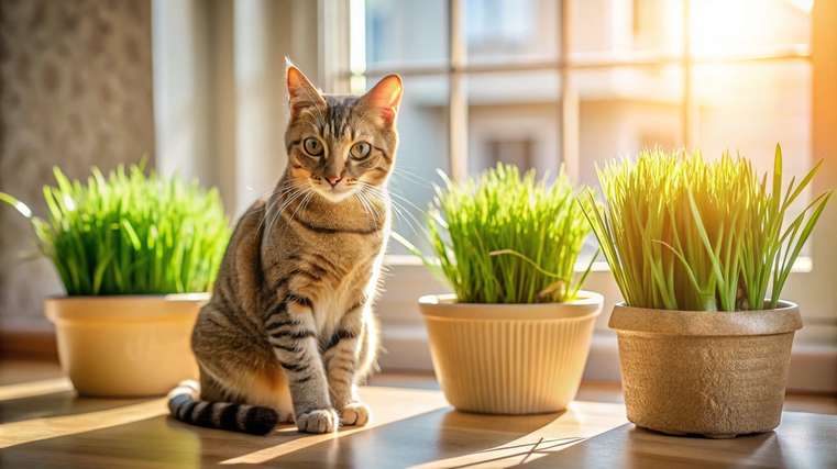 Grama para gatos