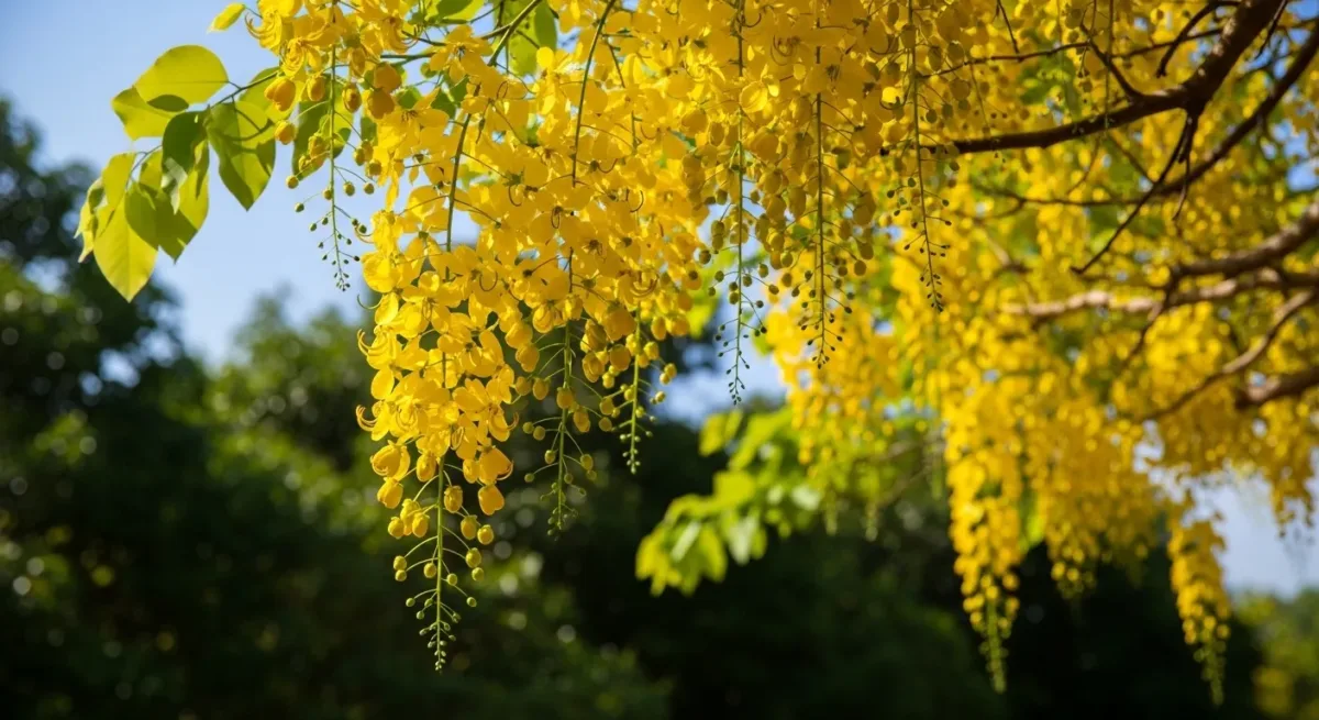 Cássia-imperial_com_flores_amarela