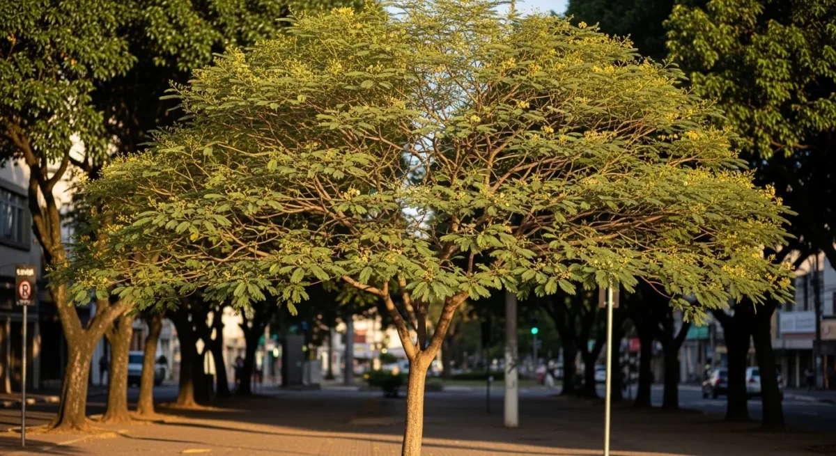 Sibipiruna_tree_yellow_flowers