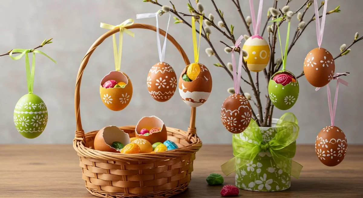 Como Decorar Casquinha de Ovo para Páscoa: Solte a Criatividade com Ideias Incríveis! Como Decorar Casquinha de Ovo para Páscoa