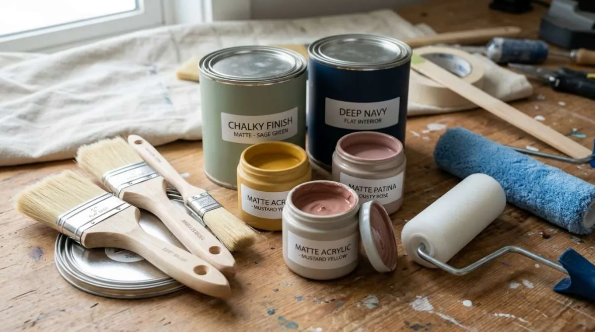 Pintura Fosca Sem Marcas nos seus Projetos DIY