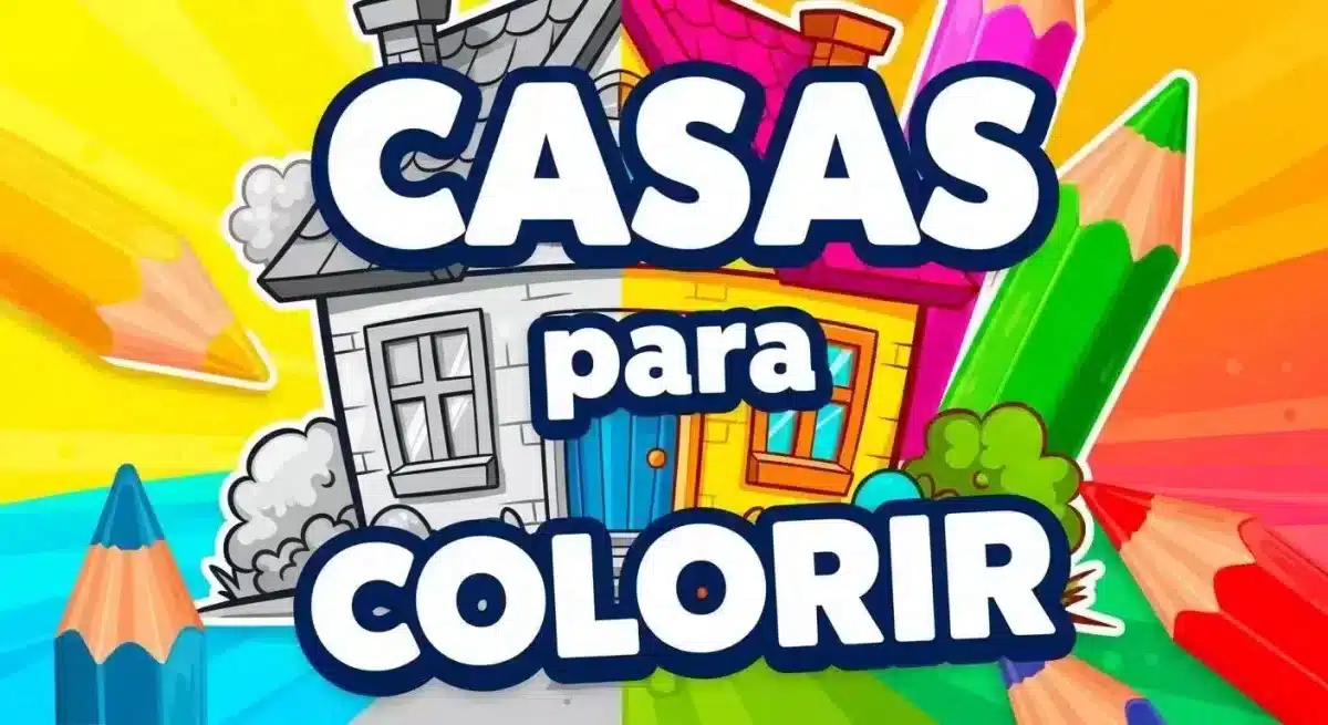 30 Desenhos de Casas para Colorir 2025: Imprima e Crie Seu Lar dos Sonhos! desenhos de casas para imprimir em PDF