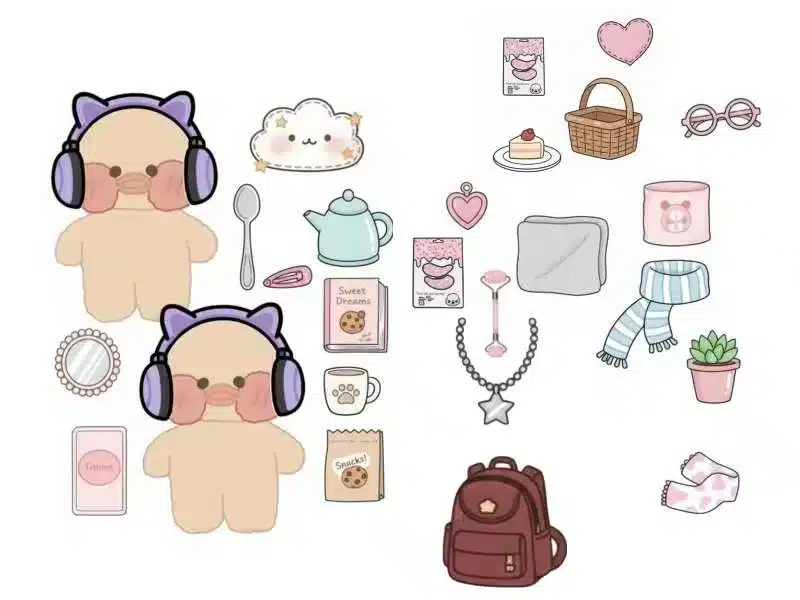 【PDF Grátis】Moldes de Paper Duck para Imprimir 2025 – 50+ Desenhos Pato de Papel para Imprimir