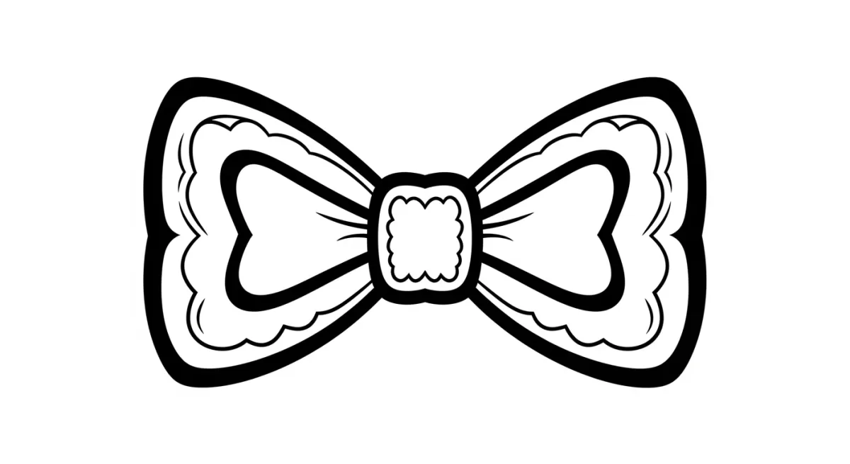 molde de gravata borboletas