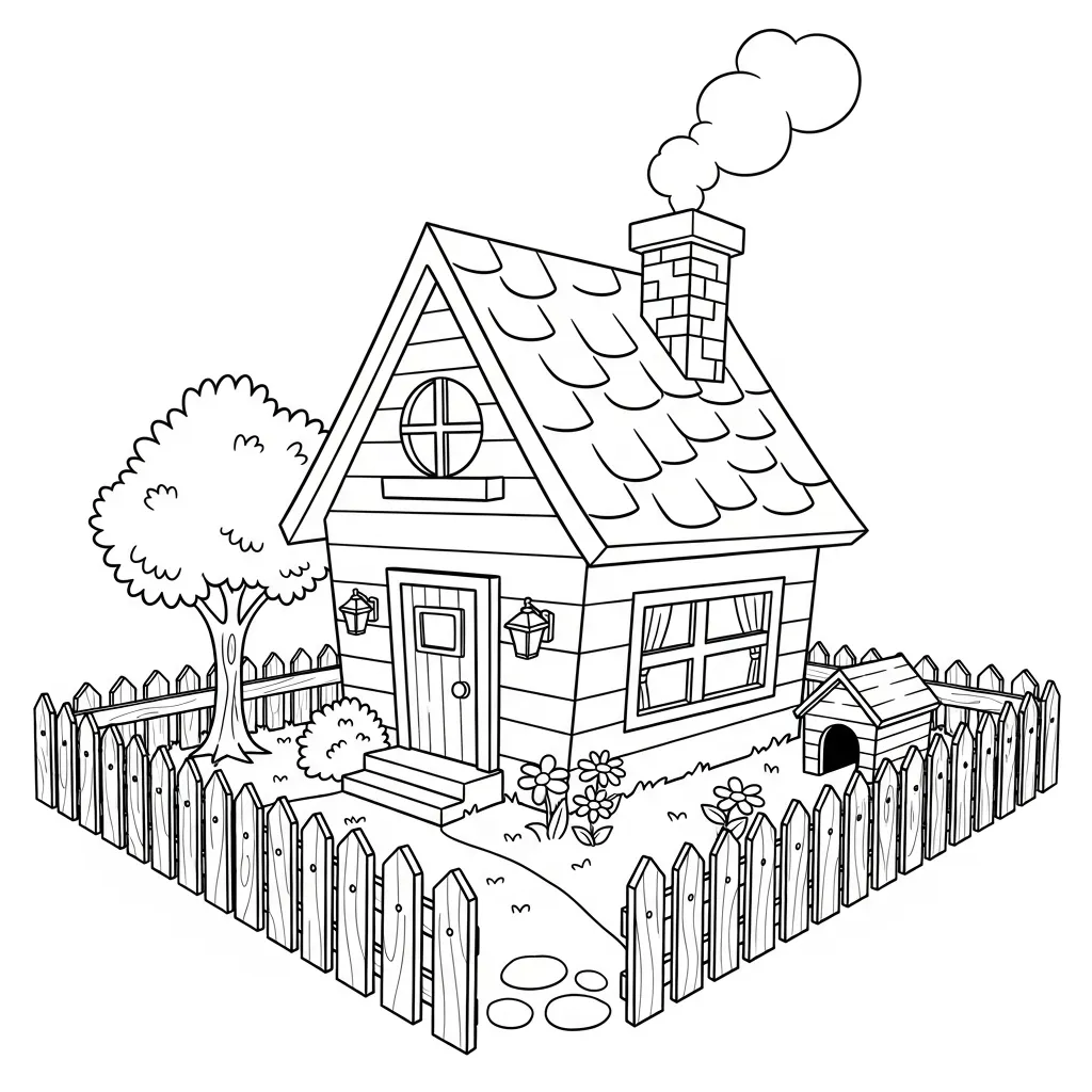 casa-da-monica-bairro-do-limoeiro-para-colorir