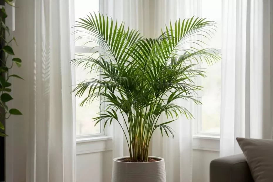 significado espiritual da palmeira areca-bambu (Dypsis lutescens)