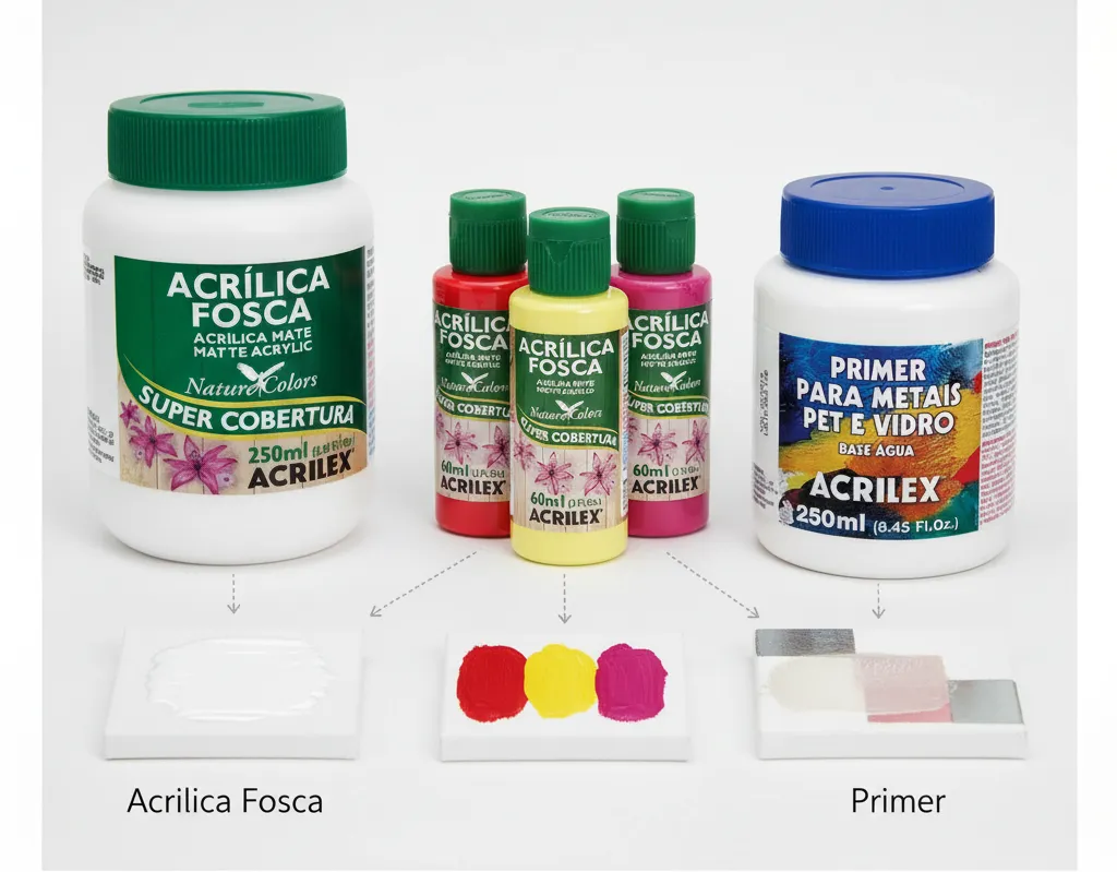Primer Acrílico ou Tinta Acrílica