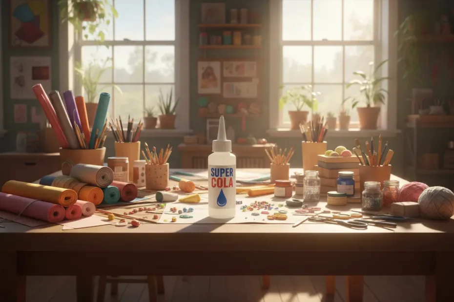 como fazer super cola em casa