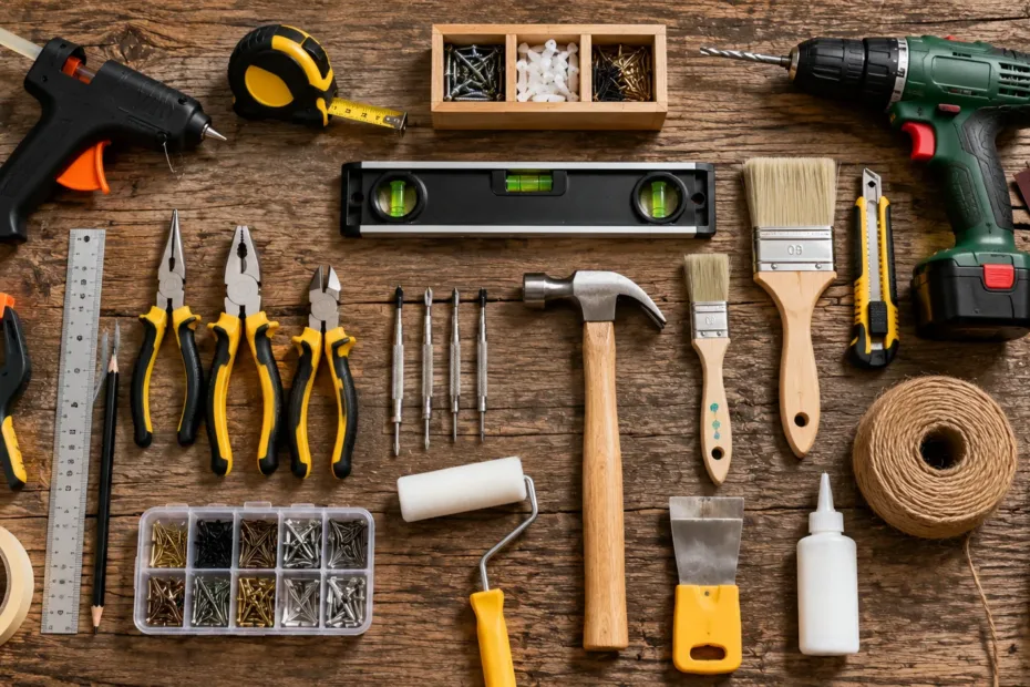 o que é bricolagem e as ferramentas essenciais