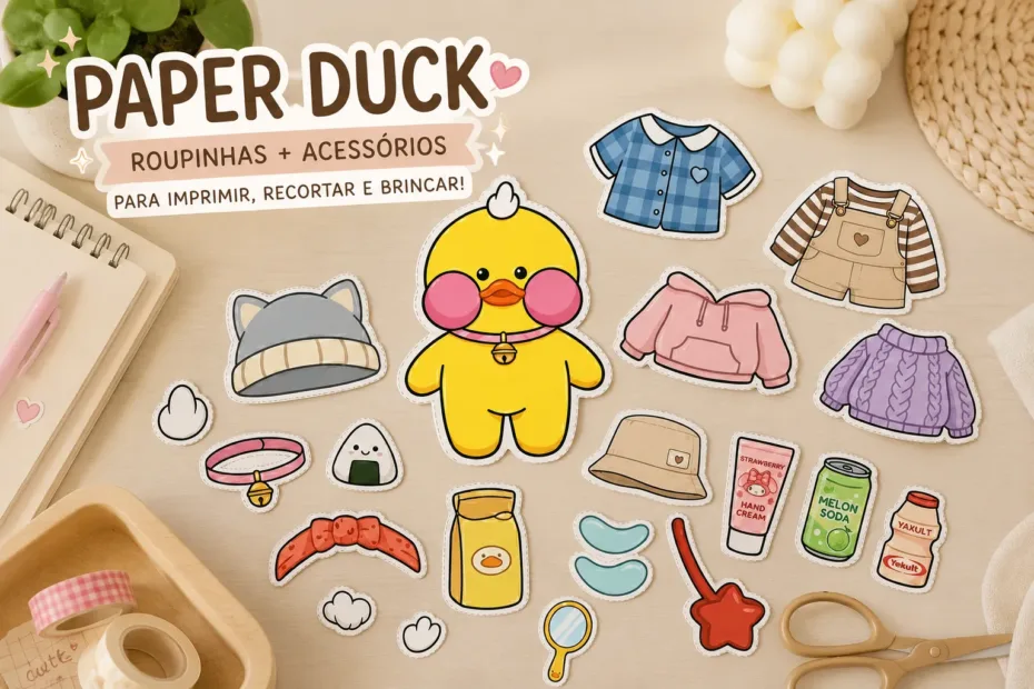 Paper Duck Aesthetic em PDF