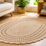 Tapete de Crochê Oval de Barbante Simples: Guia Completo para Criar o Seu