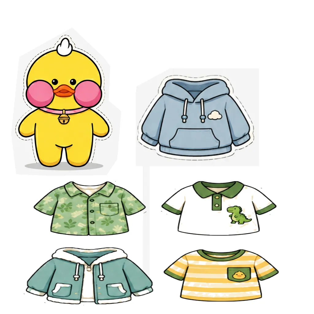 ideias de paper duck para baixar