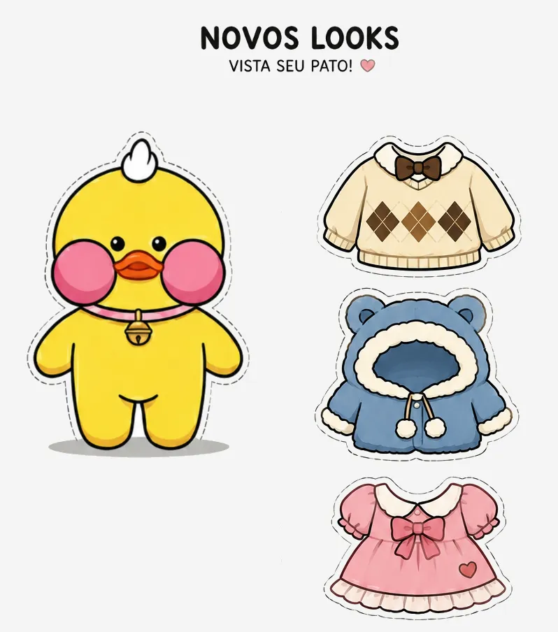 looks para paper duck aesthetic