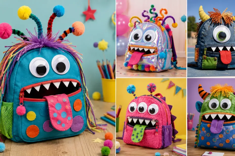 mochila maluca criativa