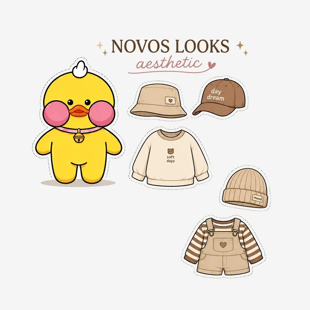 roupinhas para paper duck aesthetic