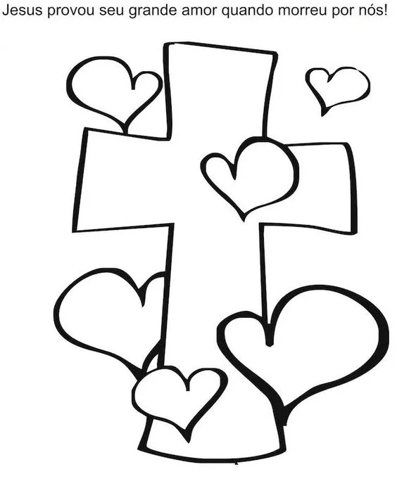 desenho para colorir gospel