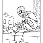 Desenhos do Homem-Aranha para Colorir: Imprima Grátis
