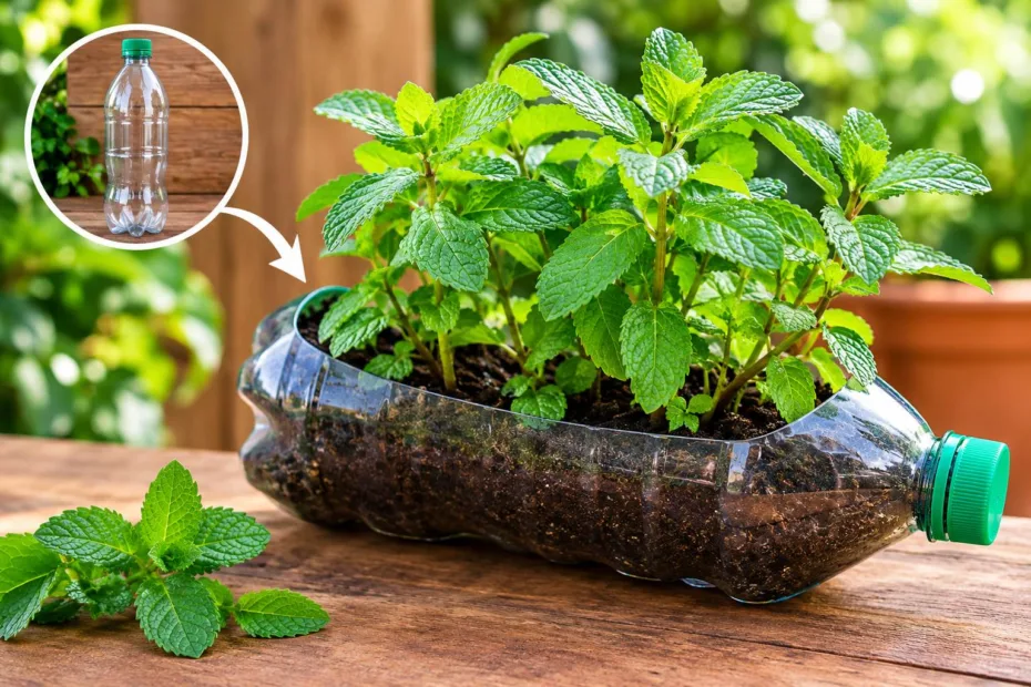 passo a passo de como plantar hortelã em vaso